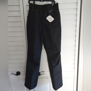 Women's Slalom Black Medium Ski Pants